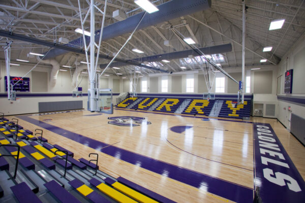 Student Center Gym interiors, June 30, 2009.